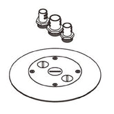 Legrand - Wiremold RC7CFFTC RC7AFFTC Series Finish Flange and Conduit Adapter Assembly
